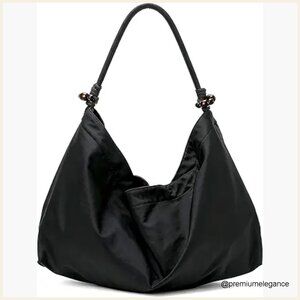 Large Lightweight Nylon Tote Bag Hobo Shoulder Bag Travel Gym Casual